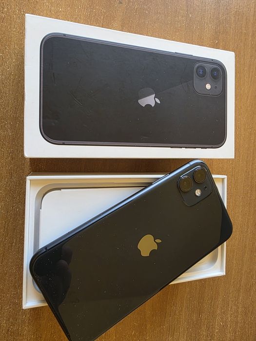 Iphone 11 64gb Black liber de retea impecabil factura garantie