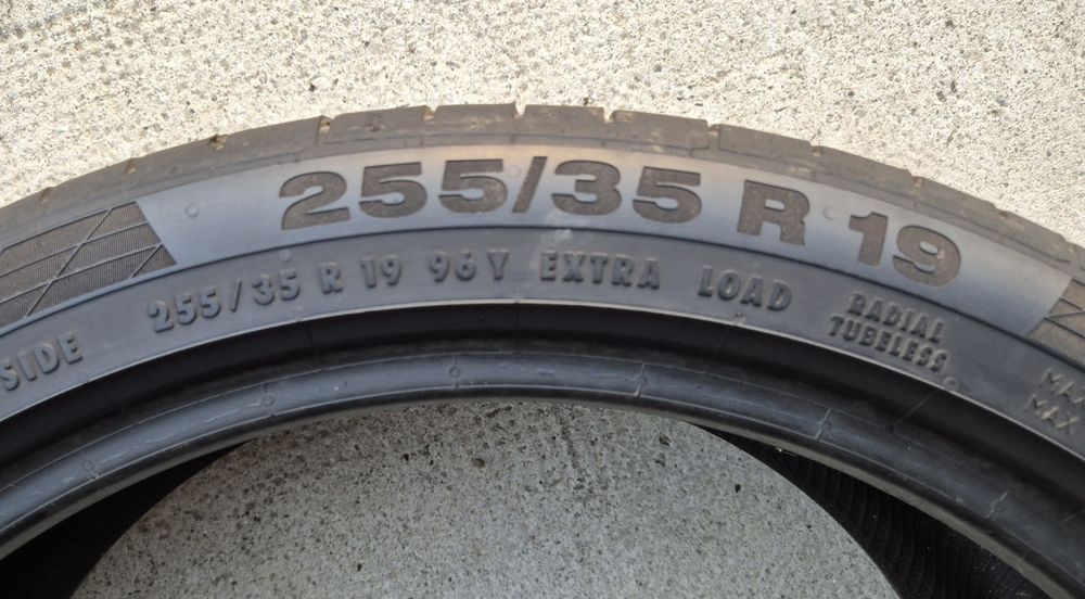 Set 2buc 255/35 R19 96Y XL Continental ContiSportContact 5P AO vară