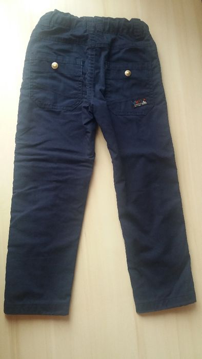 Пуловер, елек, риза, дънки, ватиран панталон, зимно яке, ръкавици 116