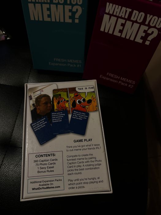 Настолна игра What Do You Meme? + 2 разширения