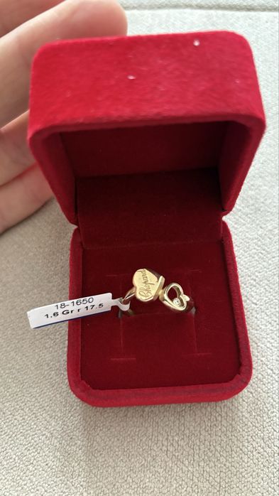 Кольцо chopard золото