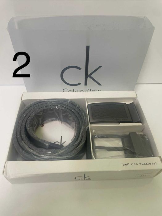 Нови мъжки колани в комплект Calvin Klein