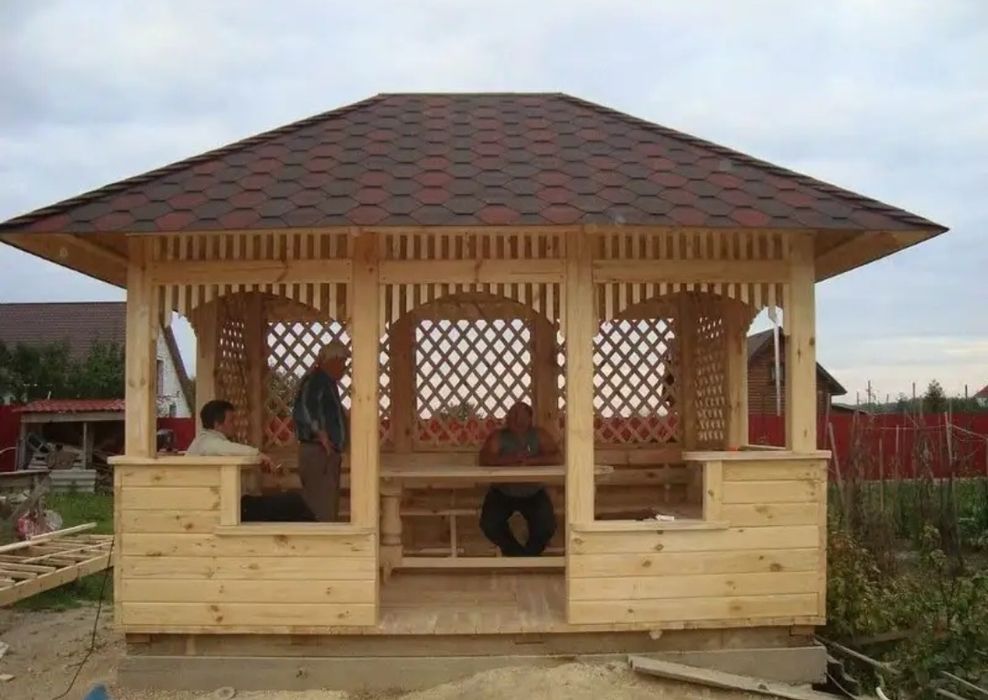 Vând foișor Terase din lemn -foișoare la comanda -pergole modele moder