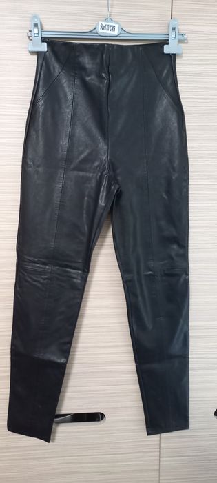Дамски кожен панталон