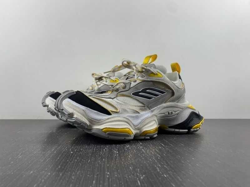 Balenciaga Cargo Sneaker Grey Black Yellow Black/Dark Grey