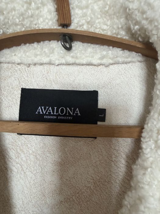 Шуба тэдди белого цвета