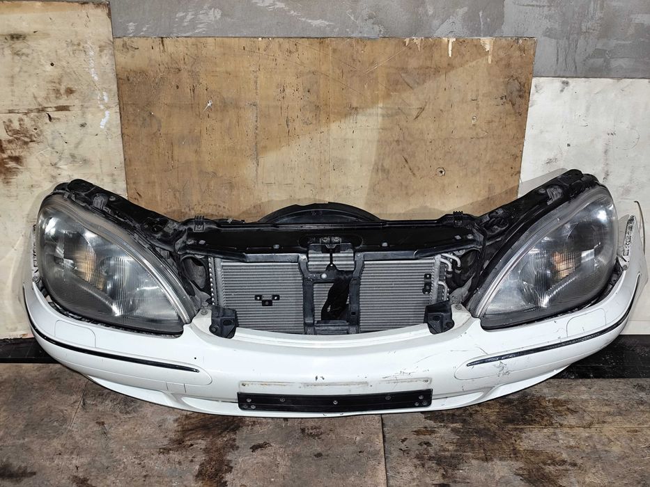 Ноускат Mercedes S-class W220 Лиса Дорест 98-02г Мерседес фары бампер