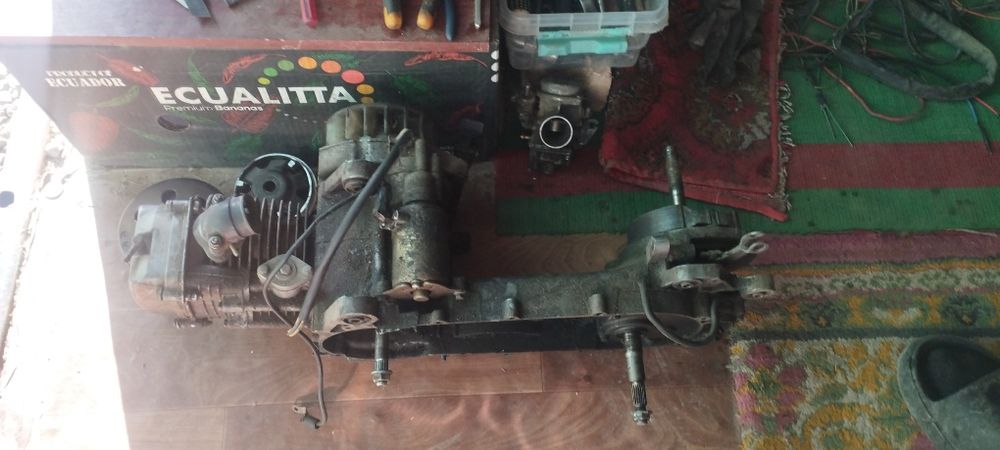 Срочно продам шлем и матор и прочее