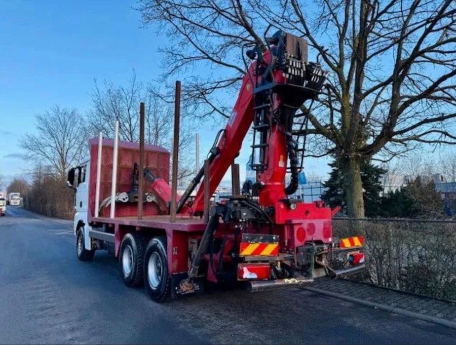 Camion forestier MAN TGS 33.540 cu macara EPSILON Z