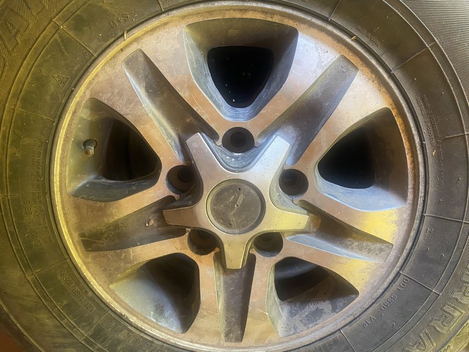 Шины с дисками от лэнд крузер