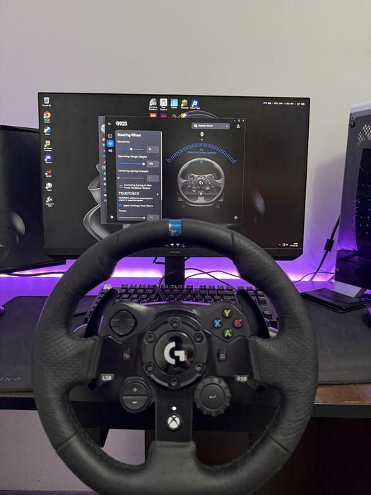 Vand volan loghitec G923 pentru xbox/pc