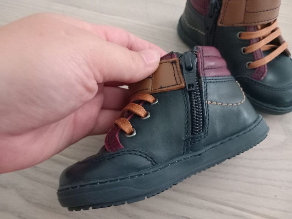 Ghete Chicco baieti piele marimea 22