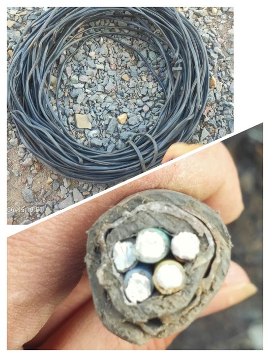 Продам силовой алюминиевый бронированный кабель