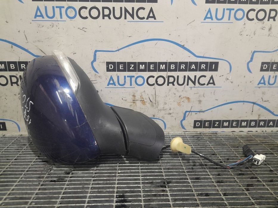 Oglinda stanga Fiat 500X Cross 2014 - 2018 4 Usi ALBASTRU (1073) Fara rabatare