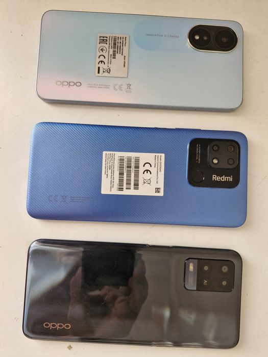 Oppo A18, Редми 10С, по 128 гб, Орро А54, 64 gb, за 25000 тг один.