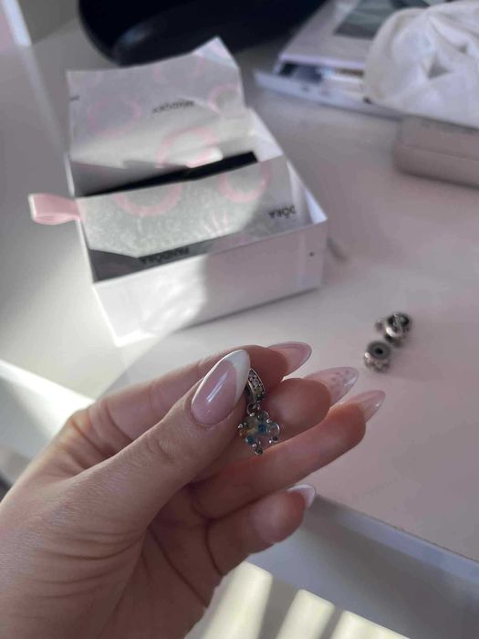 Комплект гривна Пандора с талисмани