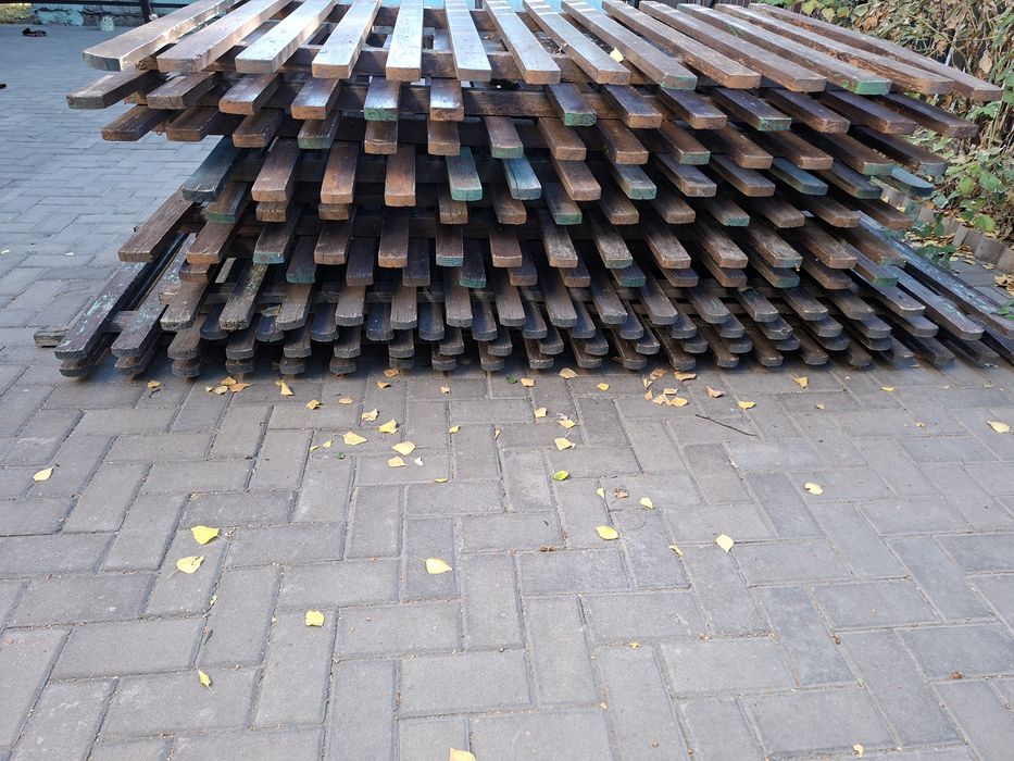 Штакетник деревянный