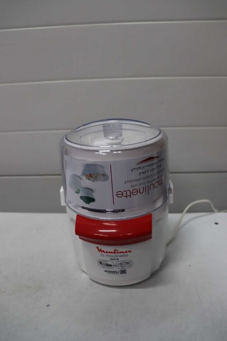 Moulinex AD5601 Moulinette Chopper, 800 W, рязане, смесване и късо нарязване, система 1 - 2 - 3 бърза работа, нож от неръждаема стомана, с ДЕФЕКТ