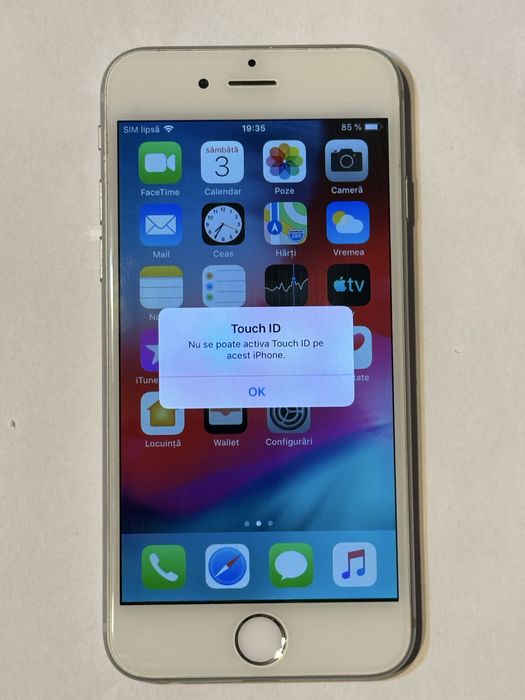 Iphone 6 in stare foarte buna fara cont si liber de retea.