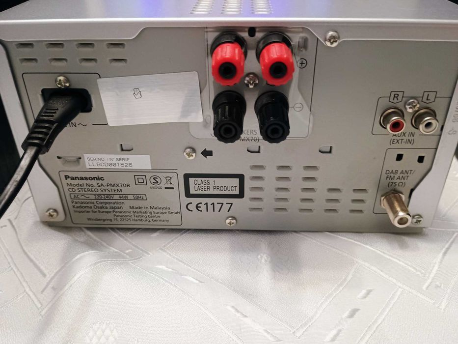 ПРОМОЦИЯ! Запазена, работеща аудио система Panasonic SA-PMX70B.