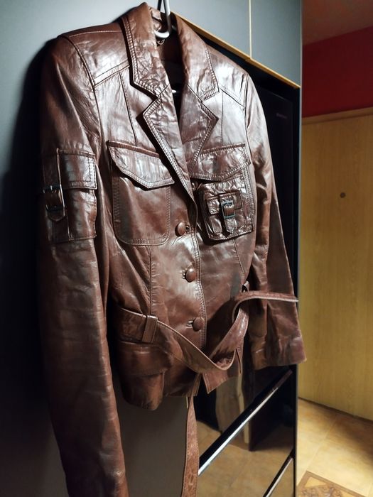 Оригинално дамско кожено яке