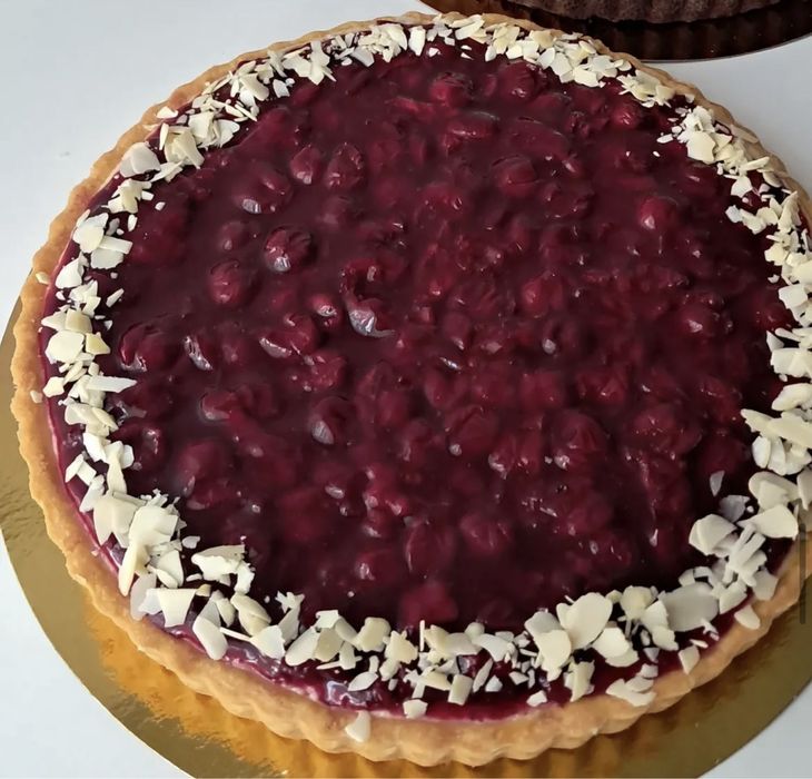 Тарт творожный, карамельный, пироги