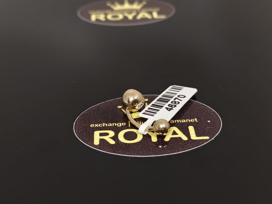 Bijuteria Royal: Cercel aur 14k/1.30gr