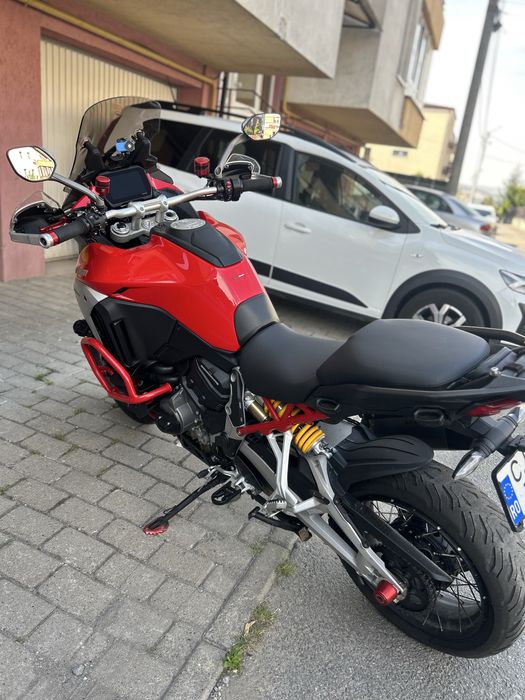 Ducati Multistrada V4S (2022) - Akrapovic - Clear Clutch Cover - Impecabilă