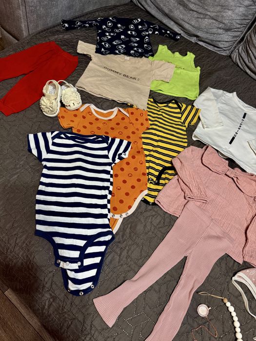 Вещи для девочки 3-7 мес