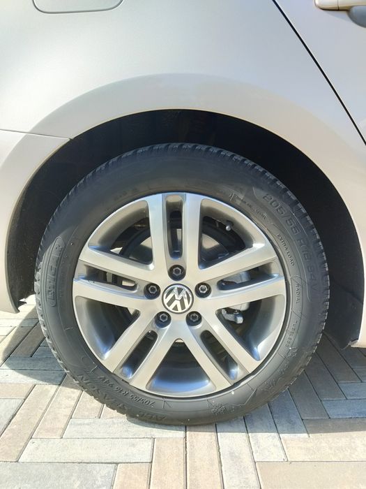 Jante 16 Originale Volkswagen Aliaj VW+cauciucuri 205/55