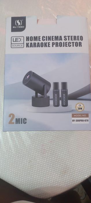 Проектор + караоке новый