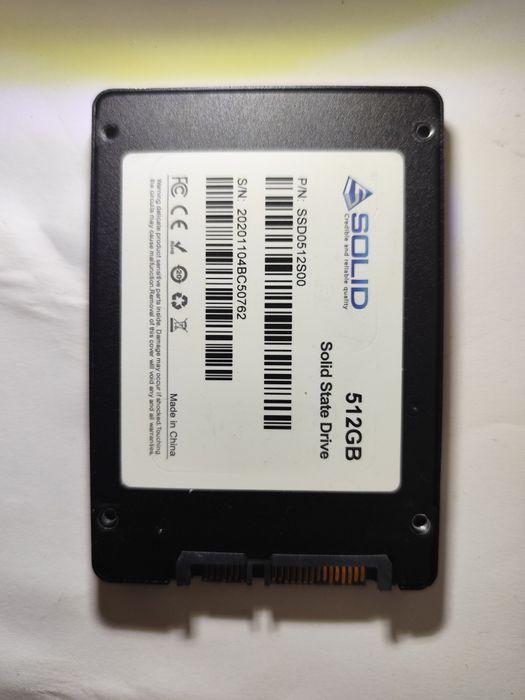 Ssd Solid 512gb sata .