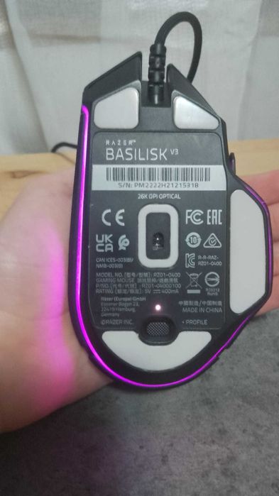 mouse basilisk v3 35k calitate perfecta