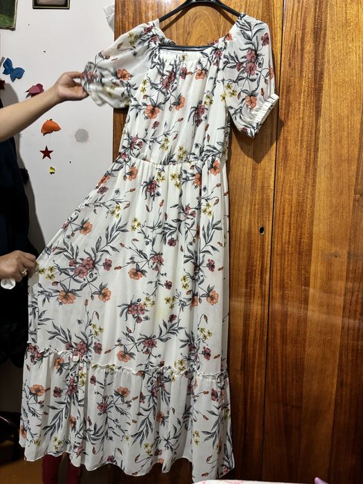 Креп шифон платье женское