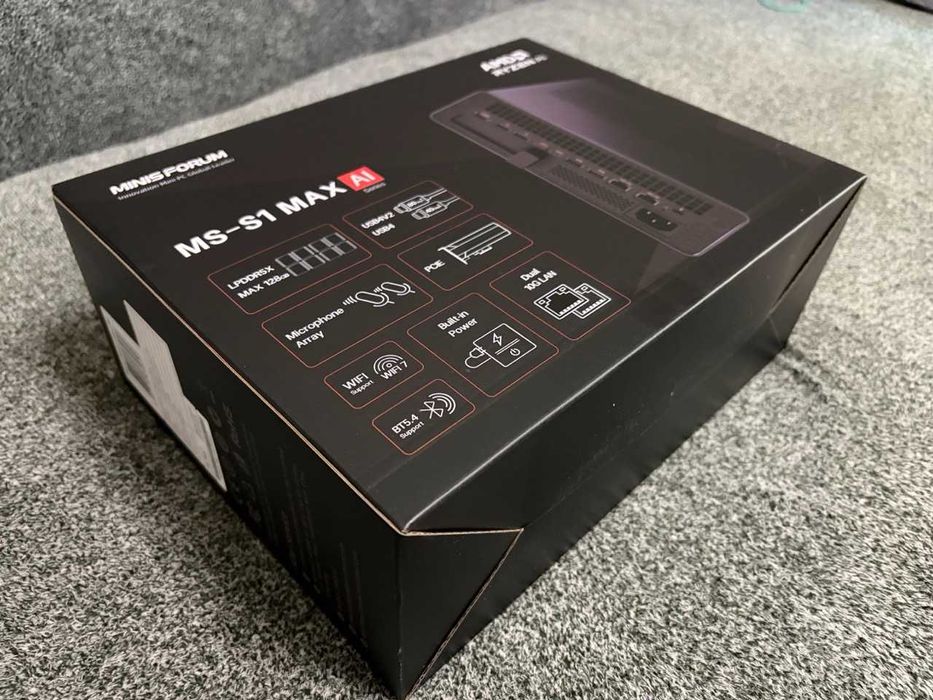 Minisforum / MS-S1 Max / 128+2 Tb / AMD Ryzen AI / Sigilat