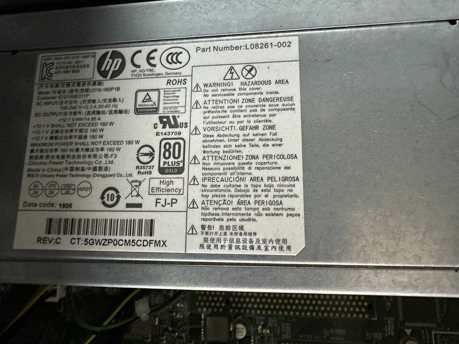 Оригинальные брендовые кейсы от HP / Core i3 8100/DDR4/HDD 500gb
