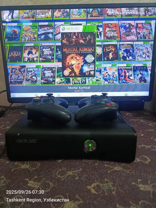 Xbox 360 S 500gb прошитый+120 игры+3 месяц гарантии