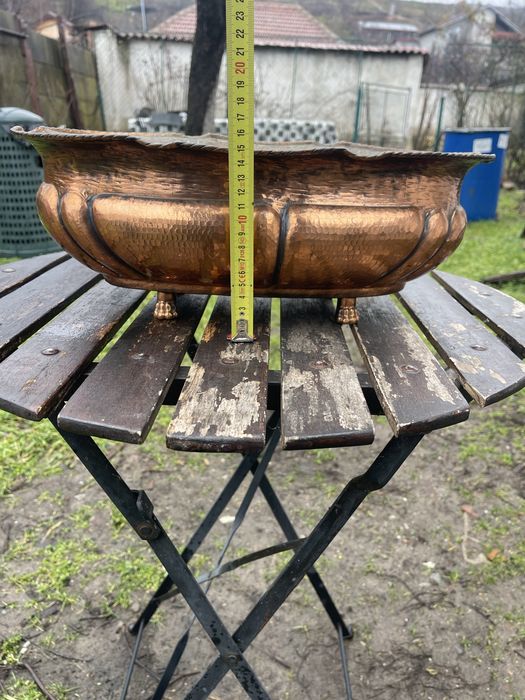 Jardinieră din cupru