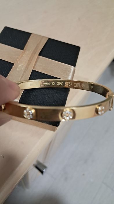 Золотой браслет CARTIER 585