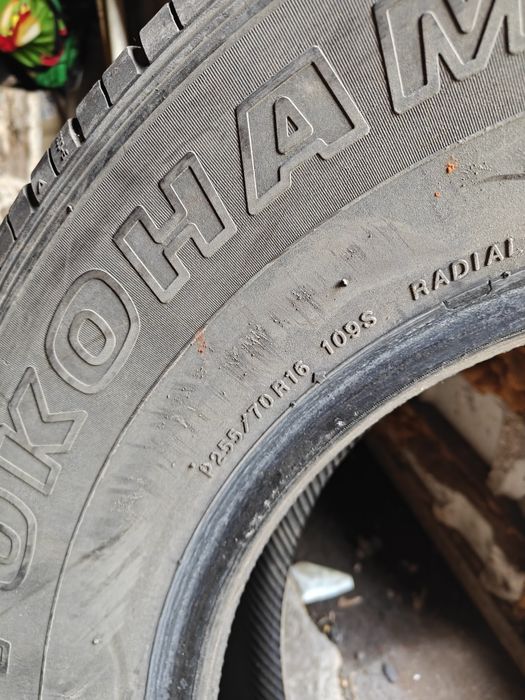 Шины 255/70 R16 YOKOHAMA