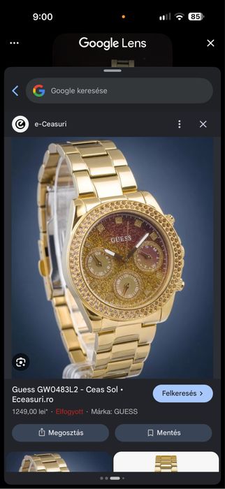 Ceas Dama Guess foarte frumos
