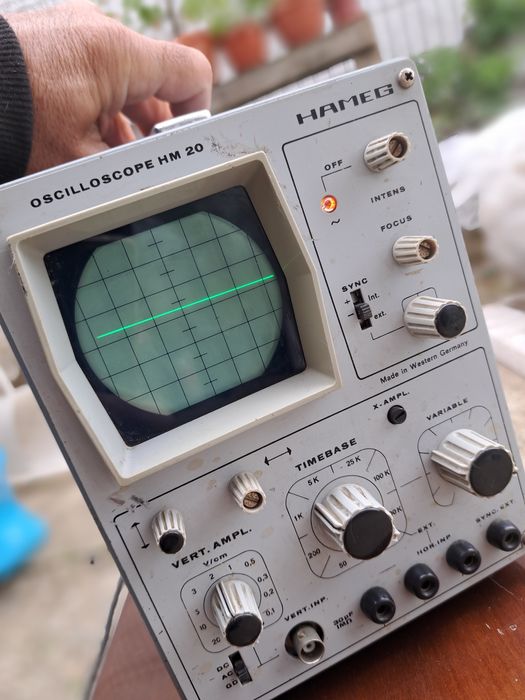 Hameg osciloscop vintage functional