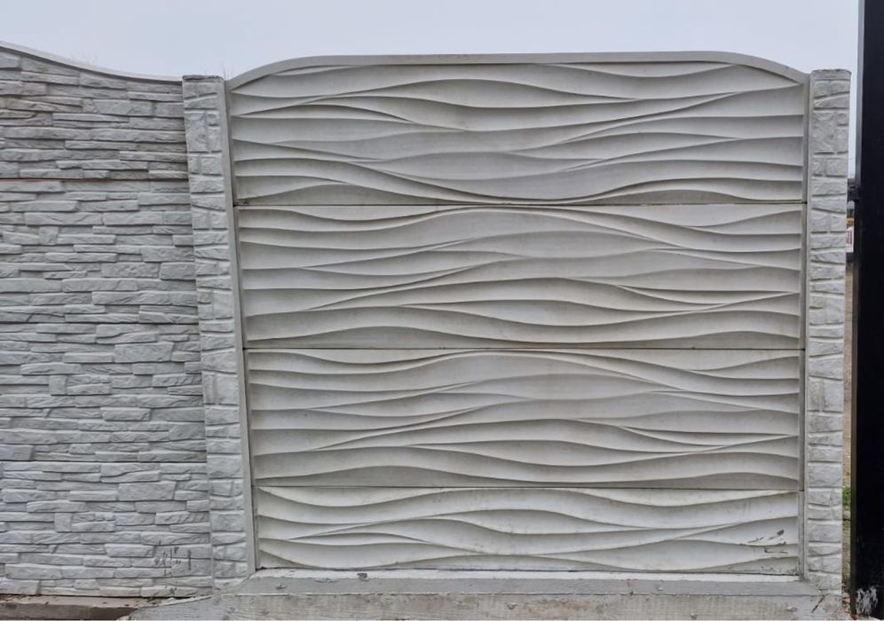 Gard din beton prefabricat