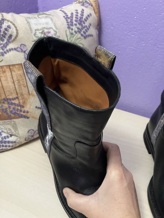 Cizme scurte piele naturala,Voltan