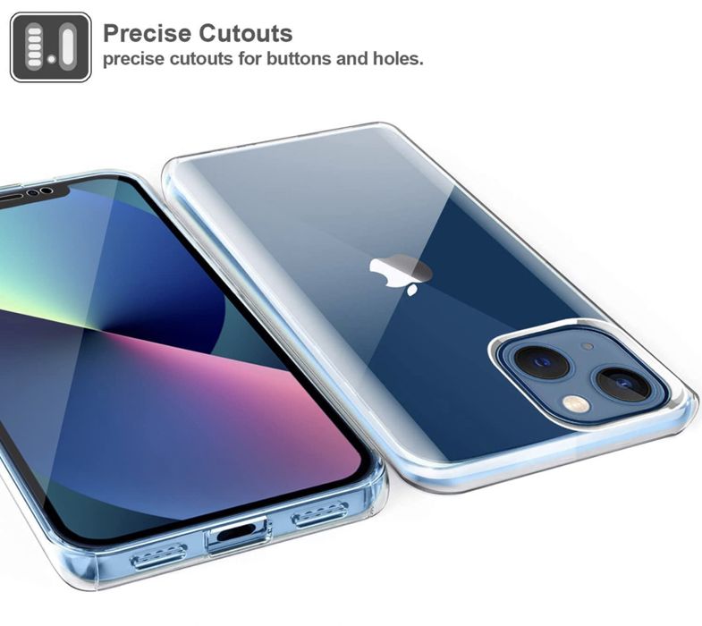Husa CRYSTAL 360° fata + spate iPhone 13 , 13 Mini, 13 Pro, 13 Pro Max