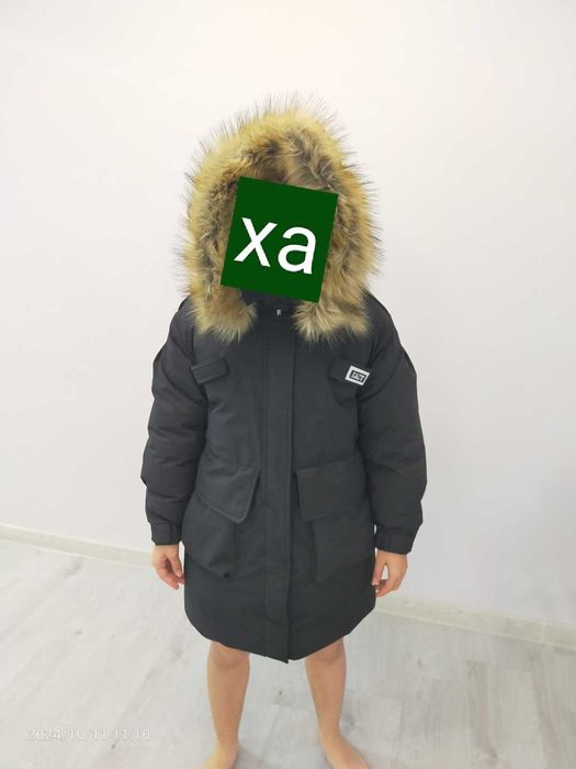 Куртка зимняя чёрная