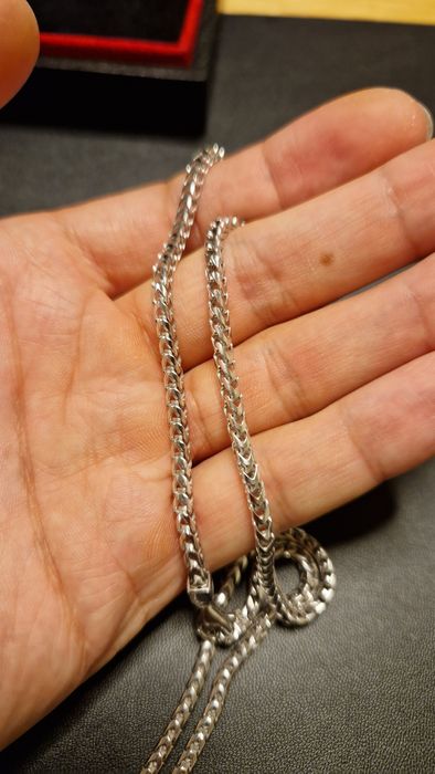 Чисто нов сребърен синджир 56см от Proclamation Jewelry