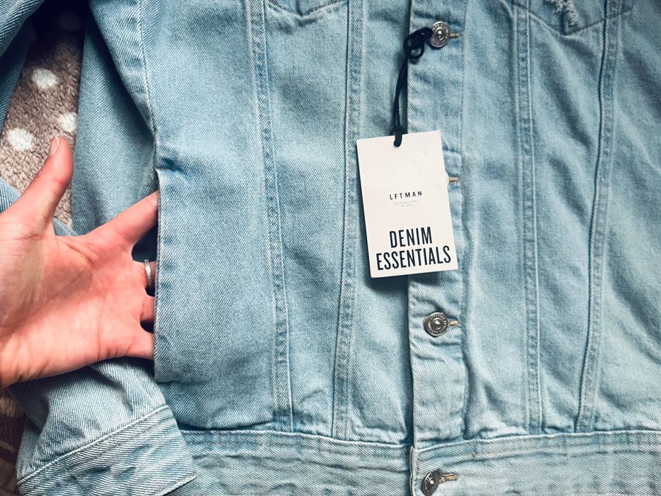 Ръчно рисувано дънково яке