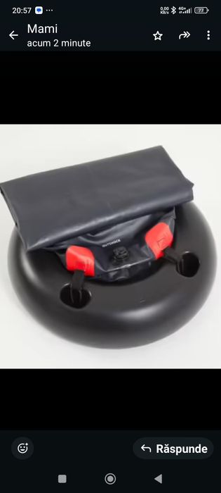 Sac box gonflabil pe suport