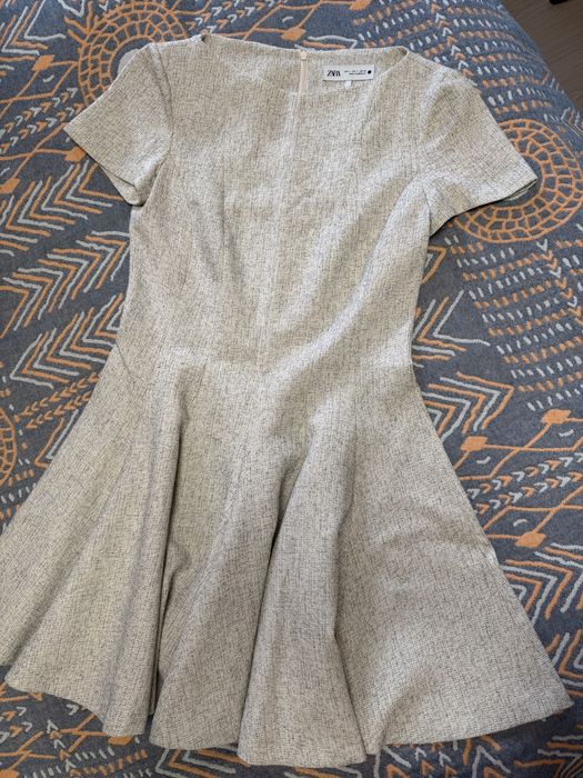 Твидовое Платье ZARA, размер s